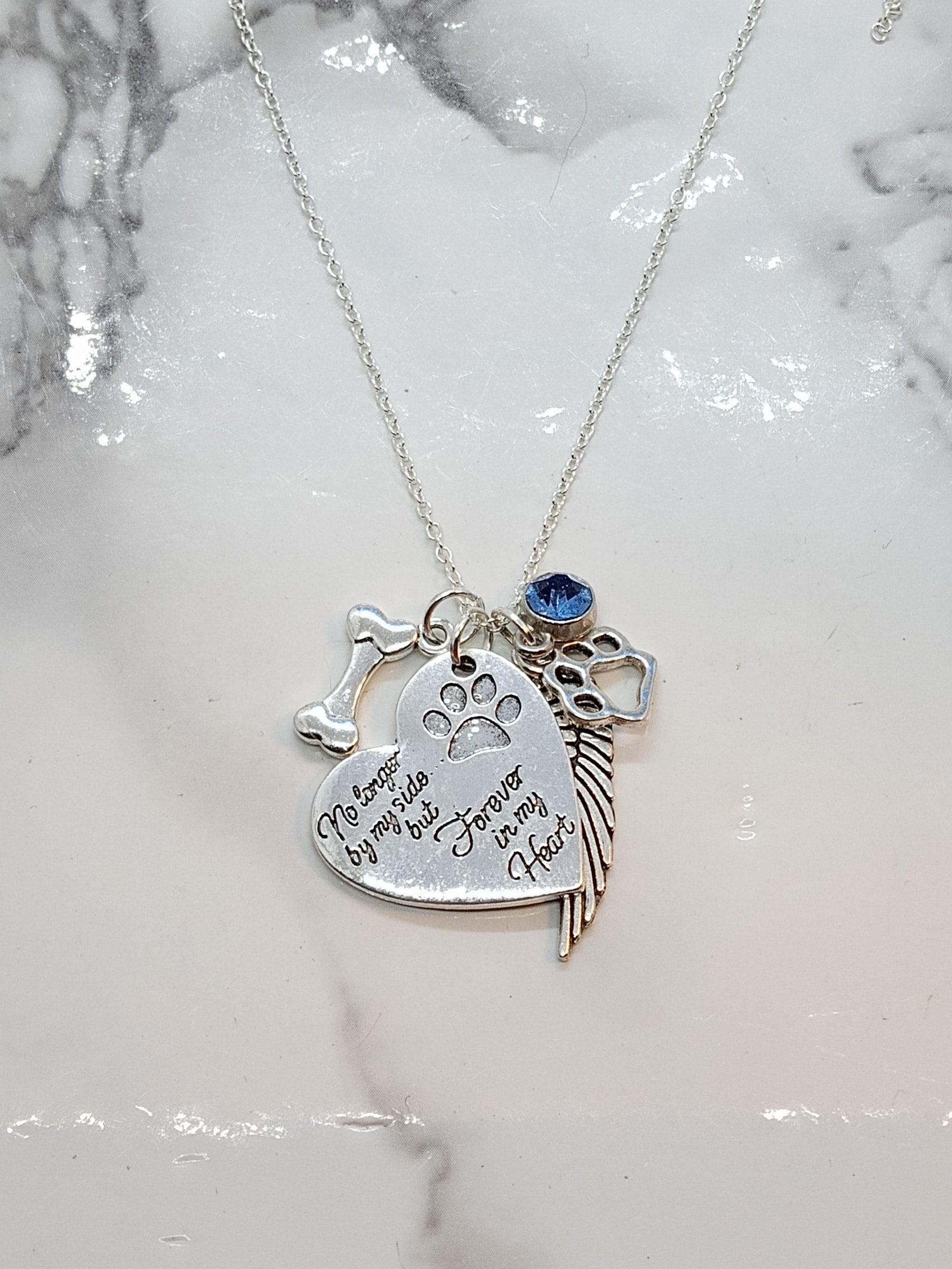 No longer by my side forever in my heart necklace deals