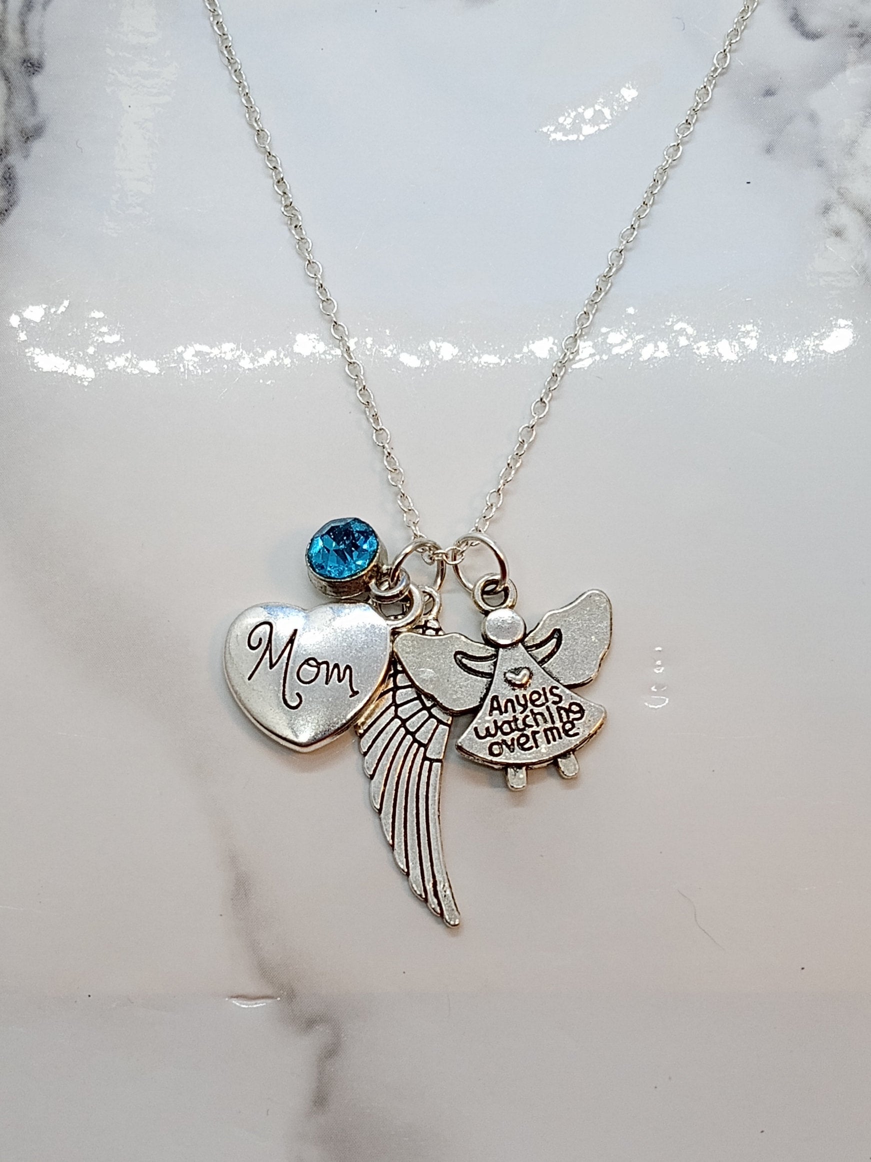 Mom remembrance necklace sales